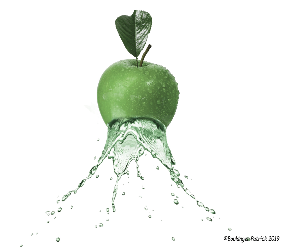 pomme verte splach