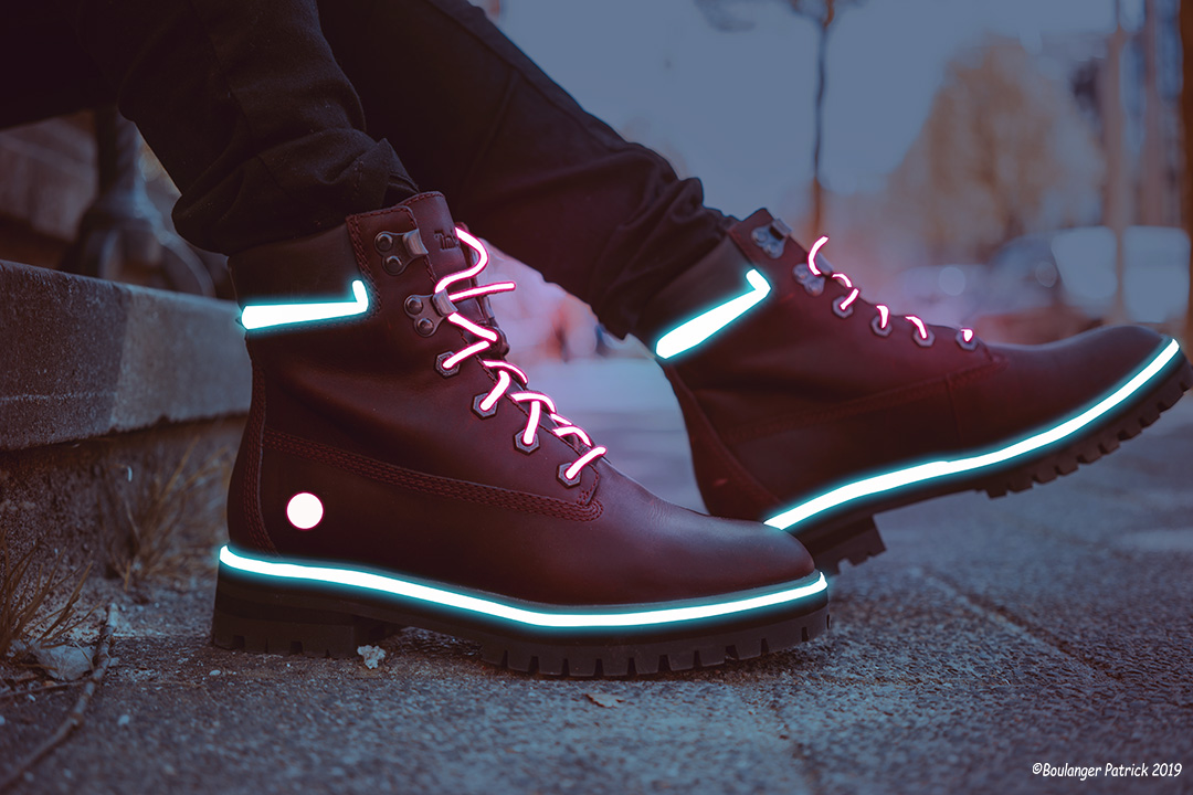 chaussure neon