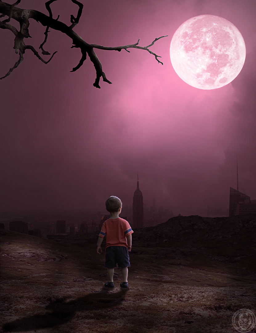 l enfant et lune